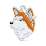 Halsbandssmycke med Rasmotiv - Shiba Inu