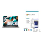 Dell New XPS 15 9500 15.6 FHD+ InfinityEdge Anti-Glare 500-Nit Laptop, Intel Core i7- + Microsoft 365 Family | 6 Users | Box