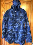 Ralph Lauren Boy’s Jacket Large (14- 16) Navy New Tags Hood Camouflage