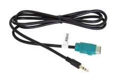 vhbw Câble adaptateur de ligne AUX Radio compatible avec Alpine CDE-111R/RM, CDE-112Ri, CDE-113BT, CDE-114BTi, CDE-W203Ri, IDA-X301 - USB