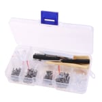Uppgraderingsversion Glasögon Rep Kit Små skruvar, näskuddar, handverktyg för watch Glasögon Glasögon Solglasögon Rep