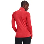 Under Armour Tech Twist Half Zip Sweatshirt Red M Woman