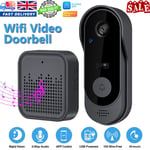Waterproof Smart Wireless WiFi Doorbell Video Security Camera Door Bell PIR 2024