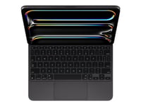 Apple Magic Keyboard - Tangentbord Och Foliefodral - Med Pekdyna - Bakgrundsbelyst - Apple Smart Connector - Qwerty - Amerikansk - Svart