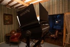 Aputure Nova Barn Dörrar Studio Lampa