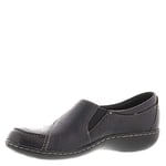 Clarks Women's ashland Slip On Loafer, Black, 6.5 UK Wide