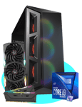 The Terminator™ | RTX 2080 Ti ✤ Intel® Core™ i9-10900K ✤ 32 GB: Dutzo C520 RGB Mesh Black / 32 GB - Nuvarande
