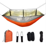 1-2 Portable Person Camping Outdoor Hammock Mosquito Net Swing Sleeping Lightweight Travel Bed Hiking Camp