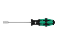 Wera 395 Skruvmejsel Med Toppnyckel, 33 Mm, 23,7 Cm, 33 Mm, Svart/Grön