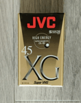 JVC XG 45 Min Super VHS-C SVHS-C Compact Camcorder Video Tape Cassette SE-C45