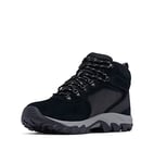 Columbia Men's Newton Ridge Plus Ii Suede Waterproof Hiking Shoe, Black, Stratus, 10.5 UK