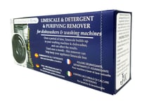 LIMESCALE AND DETERGENT REMOVER - 4 APPLICATIONS FOR DISWASHER & WASHING MACHINE