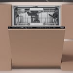 Hotpoint Hydroforce H8IHP42LUK Fully Integrated Dishwasher - Black - 14 Place...