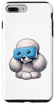 Coque pour iPhone 7 Plus/8 Plus Casque de réalité virtuelle avec motif caniche mignon
