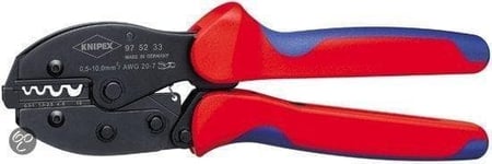 Knipex presstång, oisolerade kabelskor och kontakter 2,8 mm 0,5...10,0 mm² mm² (97 52 33 SB)