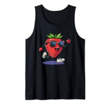 Cool Strawberry Costume with funny Shoes and Arms Tank Top