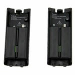 Charger Dock Station and Batteries Pack For Nintendo Wii Black Remote Controller