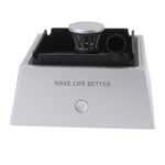 (Silver)Air Purifier Portable Small Air Purifier ABS Ashtray Design 1200mAh