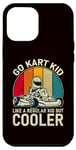 Coque pour iPhone 14 Plus Go Kart Kid comme un enfant ordinaire mais plus cool