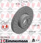 Bromsskiva FORMULA F COAT Z 150290632 Zimmermann
