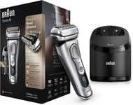 Braun Series 9 9390cc Electric Wet & Dry Shaver with Cleaning & Charging Station