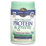Garden of Life Raw Organic Protein & Greens Plant Formula Vanilla - 550 Grams