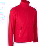 ID Zip-n-Mix microfleece cardigan 0806, röd, storlek 3XL