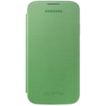 Genuine Samsung Flip Cover w/Battery Back Cover For Samsung Galaxy S4 - Green