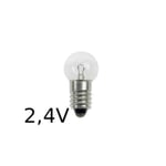 Signallampa krypton E10 G15x29 800mA 2W 2,4V