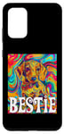 Coque pour Galaxy S20+ Bestie Dog Best Friend Puppy Love