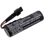 CS-LOE112XL Battery 3400mAh compatible with [Logitech] ConferenceCam Connect, Ears Boom 2, S-00122, S-00151, S-00166, S00151, S00166, UE Kora Boom, UE MegaBoom 2, UE Ultimate, VR0004 replaces 533-000