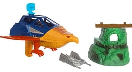 Masters of the Universe Origins Toy Vehicle and Accessories, Talon Fighter and Point Dread Outpost, MOTU Super Hero Jet and Bunker , Gift Kids 6 Years Old & Up, HKM63