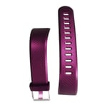 Fitness Smart Bracelet Bluetooth Wristband Touchscreen Purple Strap