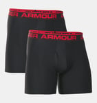 Under Armour O Series 6" Boxerjock 2-Pack, Black - XL