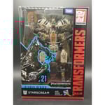 TAKARA TOMY Transformers Studio Series SS12 Brawl SS21 SS06 Starscream Voyager Class Actionfigur Samlarobjekt SS21 Starscream