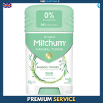 Mitchum Women 24HR Natural Vegan Deodorant Stick with 96% Natural...