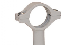 Rörhållare 20 mm - ljusgrå. medium PA6 för alupex