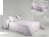 Pier Cardin Marga conforter lit, Polyester 220x150x3 cm Rose
