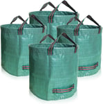 Lot De 4 * 500L Sacs De Jardin,Sacs De Déchets Jardin Résistants Sac À Déchets De Jardin Sac Déchet En Pp Robuste Lot De 4 Sacs À Déchets De Jardin Sacs Poubelle De Jardin(Lot De 4-500 L,Vert)