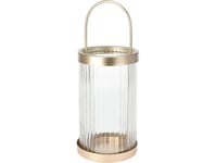 H&Amp S Decoration Glaslykta Med Guldhandtag 30 Cm