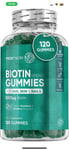 Biotin 5000mcg 120 Gummies for Hair, Nail, Health & Skin Beauty Supplement R22