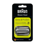 Braun 32B Series 3 Electric Shaver Replacement Foil & Cassette Cartridge, Black