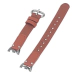 Soft Canvas PU Leather Sports Watch Strap Replacement Wristband Fit For Mi B REL