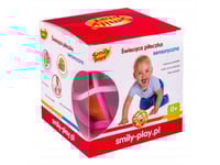 Smily Play Skallra Med Glödande Boll Rosa