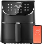 COSORI 5.5L Smart Air Fryer Oven, 200 Recipes(Cookbook & Online), APP...