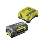 Ryobi - Batterie 36V LithiumPlus 4.0 Ah - 1 chargeur rapide RY36BC60A-140