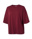 Puma x Selena Gomez Tee Womens Casual T-Shirt Burgundy 517811 05 - Size Small