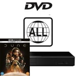 Panasonic Blu-ray Player DP-UB450EB-K MultiRegion for DVD inc Dune 4K UHD