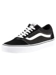 VansWard Suede Canvas Trainers - Black/White