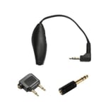 Shure EAADPT-KIT Earphones Adapter Kit AIRLINE KIT - 2 X ADAPTER PLUG + VOL CTR EA
